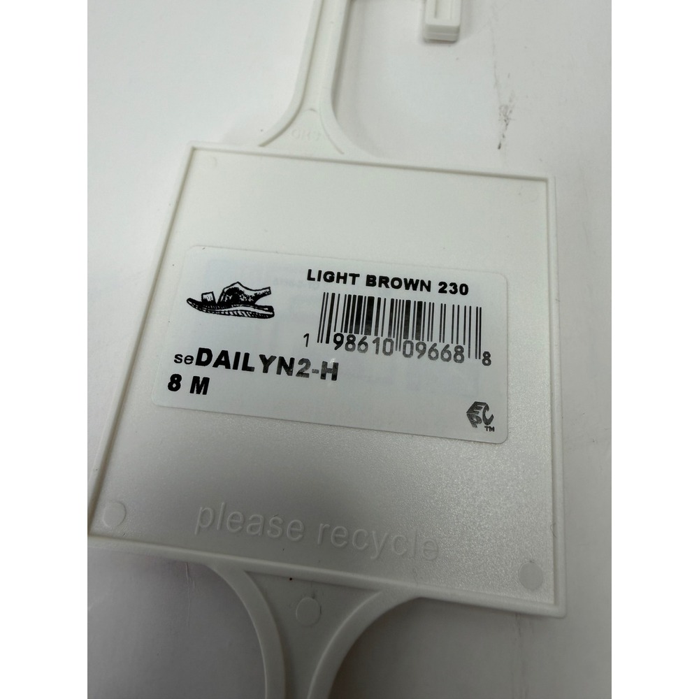 Easy Spirit Women Dailyn Lightweight Sporty Flat Sandals Light Brown Size 8M NWT - Picture 9 of 9